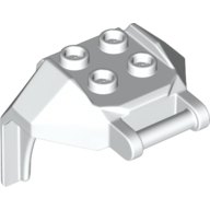 Lego brnění figurek, bílá (6166886)